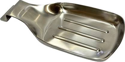 Dynore Stainless Steel Rectangular Spoon Rest Lifting Spatula