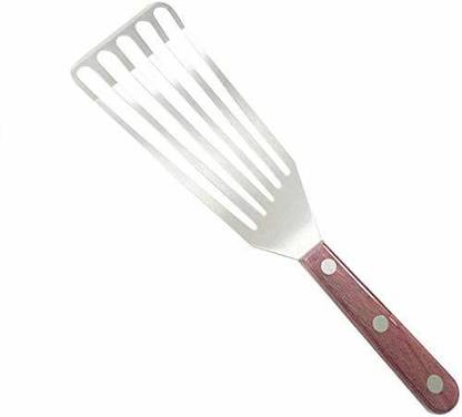 We3 Fish Spatula Kitchen Tools Extra Large Fish Turner Fish Flippers for Kitchen Slotted Spatula
