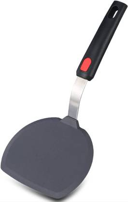 TRIFECTA Kitchen Silicone Wide Spatula Kitchen Flipper for Cooking and Baking Non-Stick Spatula