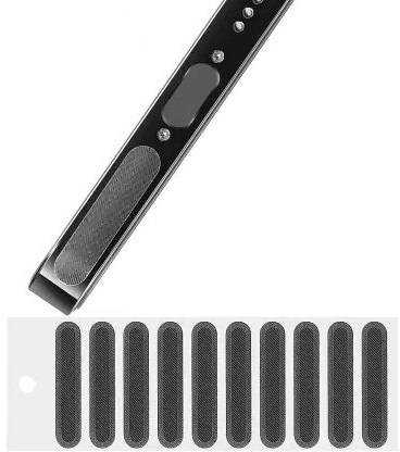 NKKL Speaker Anti-Dust Protector Sticker Short 5 & long 5 Pec) All Smartphones 385 Digital Visual Interface Black Anti-dust Plug
