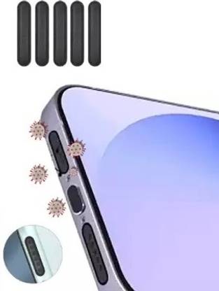 NKPR Speaker Anti-Dust Protector Sticker Short 5 & long 5 Pec) All Smartphones_033 Digital Visual Interface Black Anti-dust Plug
