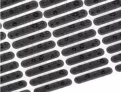 NKKL Speaker Anti-Dust Protector Sticker Short 5 & long 5 Pec) All Smartphones 332 Digital Visual Interface Black Anti-dust Plug