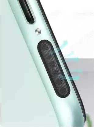 NKKL Speaker Anti-Dust Protector Sticker Short 5 & long 5 Pec) All Smartphones 280 Digital Visual Interface Black Anti-dust Plug