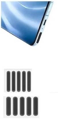 NKKL Speaker Anti-Dust Protector Sticker Short 5 & long 5 Pec) All Smartphones 310 Digital Visual Interface Black Anti-dust Plug