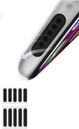 NKKL Speaker Anti-Dust Protector Sticker Short 5 & long 5 Pec) All Smartphones 315 Digital Visual Interface Black Anti-dust Plug
