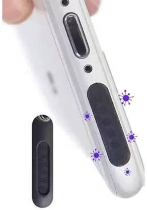 BSVR Speaker Anti-Dust Protector Sticker Short 5 & long 5 Pec) All Smartphones 278 Digital Visual Interface Black Anti-dust Plug