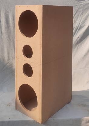 N.R.S.Audio Double 6.5 & Double 3 inch Speaker Box Speaker Mount