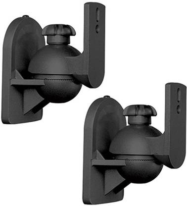 Tly Techly ICA-SP SS28 Pair Speakers Wall Brackets Universal Adjustable Speaker Mount