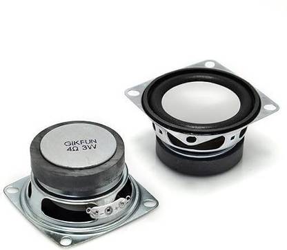 SP Electron 2" 4Ohm 3W Full Range Audio Speaker Stereo Woofer Loudspeaker (Pack of 2) Speaker Mount