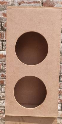 N.R.S.Audio 8 inch Sealed Double Subwoofer Enclosure Speaker Mount
