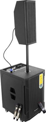 ZEBRONICS Mytho, BT v5.2, HDMI ARC, Optical, USB, mSD, AUX, Dual UHF Wireless MIC 520 W Bluetooth Party Speaker