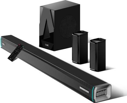 boAt Aavante Bar 5400D w/ Dolby Audio, 6 Drivers Surround Sound & Wireless Satellites 550 W Bluetooth Soundbar