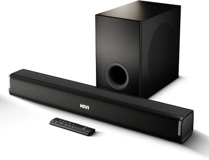 Mivi Fort Sonic 200 Soundbar, 2.1 Channel, Multi-Input and EQ Modes, BT v5.3 200 W Bluetooth Soundbar