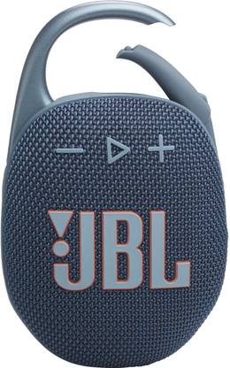 JBL Clip 5 with 12hrs of Playtime,Pro Sound, Integrated Carabiner,Dust & Waterproof 7 W Bluetooth Speaker