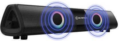 Nu Republic Party Box 20 With X-Bass®Technology, Upto 16 Hrs Playtime, Multi RGB LED Lights 20 W Bluetooth Speaker