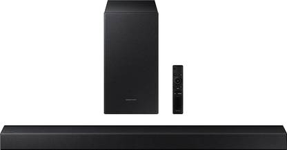 SAMSUNG HW-T42E/XL Dolby Digital 150 W Bluetooth Soundbar  (Black, 2.1 Channel) at Rs. 8999