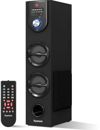 Dyanora Fusion Party Home Theater With Subwoofer, Karaoke Support Aux, FM, USB 50 W Bluetooth Tower Speaker
