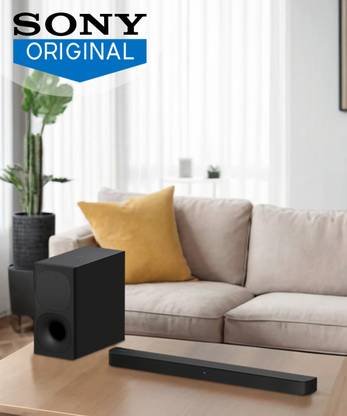 SONY HT-S400 2.1ch Home theatre with Wireless subwoofer, S-Force & Dolby Digital Bluetooth Soundbar