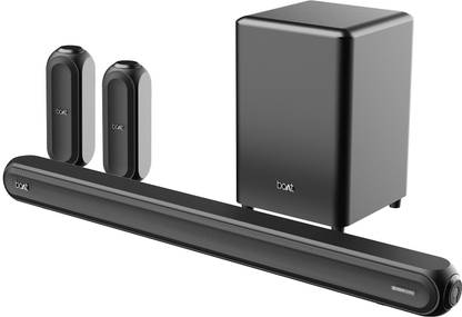 boAt Aavante Bar 3200D 350W RMS Soundbar with Dolby Audio 350 W Bluetooth Soundbar  (Premium Black, 5.1 Channel) at Rs. 11999