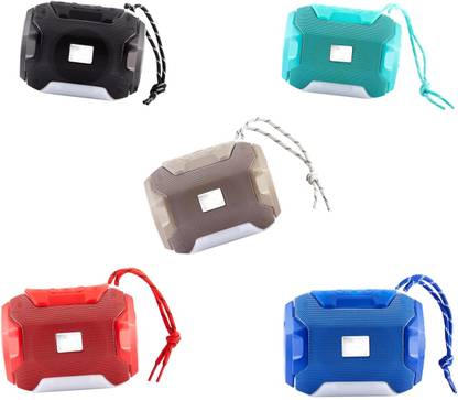 XVEP A005 Bluetooth Speaker Memory Card, FM and Pendrive with Super BASS and Speaker 5 W Bluetooth Speaker