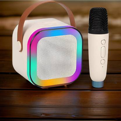FAVSTORE G59_K12Wireless karaoke mic speaker with Bluetooth compatibility and RGB lights 10 W Bluetooth Gaming Speaker