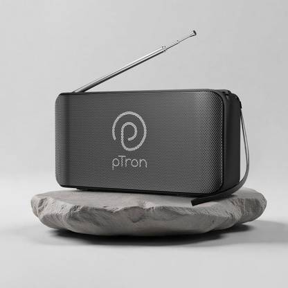 PTron Musicbot Groove with 10W Pristine Sound, 6Hrs Playtime, Portable, TWS Feature 10 W Bluetooth Speaker