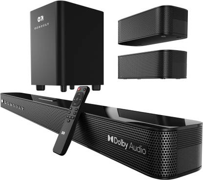 GOBOULT (previously Boult)Bassbox X625 Dolby Digital, 5.1 Channel, Dedicated DSP, EQmode 625 W Bluetooth Soundbar