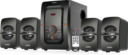 Intex IT-XM BANG SUFB 78 W Bluetooth Home Theatre  (Black, 4.1 Channel)