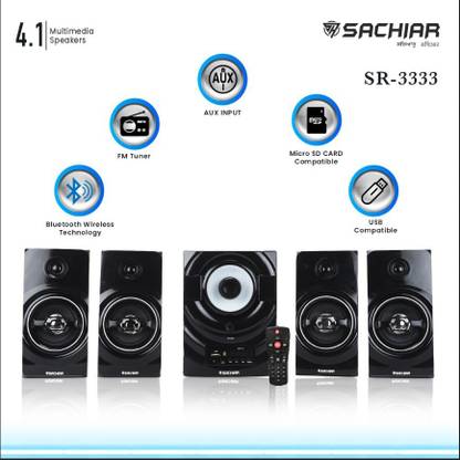 SACHIAR SR-3333 30 W Bluetooth Home Audio Speaker