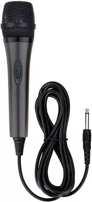 Divinext Classic Style Dynamic Vocal Mic Karaoke Recording Mik Unidirectional Microphone 1 W Bluetooth Home Audio Speaker