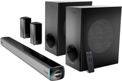 ZEBRONICS Juke Bar 9550 Pro (SBSPK C1), Dolby Audio, Dual Subwoofer & Satellites, BT v5.3 625 W Bluetooth Soundbar