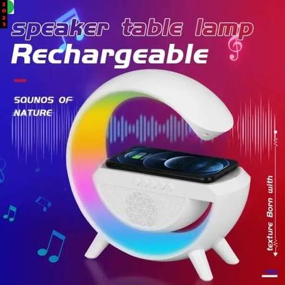 Bashaam A1388 BT Speaker Radio Music Lighting ModeWireles Charging For iphone Speaker 5 W Bluetooth Home Audio Speaker