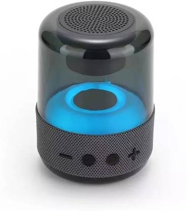 Foxne Point New small transparent box speaker mini LED Lighting BT wireless speaker 5 W Bluetooth Home Audio Speaker