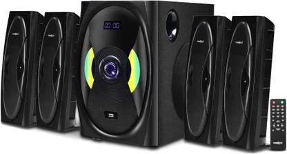 Frontech Bluetooth 5.0 System Multimedia Speaker USB||FM Support|LED Display 90 W Bluetooth Home Audio Speaker