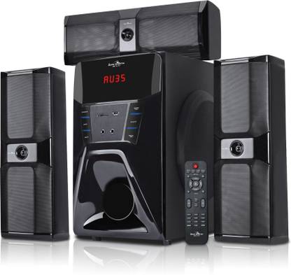 Jack Martin X77 8" Woofer Home Theatre | Multimedia | FM AUX USB | Remote | RMS 134 W Bluetooth Home Theatre