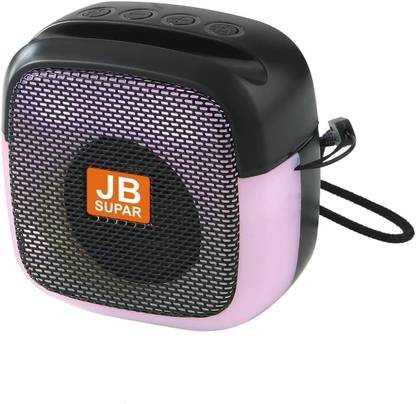 JB SUPAR 424 (Portable Bluetooth Speaker) Dynamic Thunder Sound with Disco LED 5 W 5 W Bluetooth Home Audio Speaker
