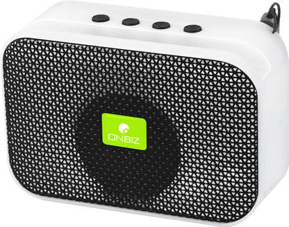 ONBIZ Wireless Bluetooth Speaker with inbuilt Phone Stand Built-in mic, 6 W Bluetooth Home Audio Speaker