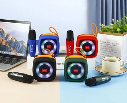 WOOS WS-M36 Portable Bluetooth Speaker Dynamic Thunder Sound With Rgb Light 15 W Bluetooth Home Audio Speaker