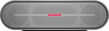 Aiwa SB-X350J 20 Watts Compact High Performance Bluetooth Desk Speaker Grey 20 W Bluetooth Home Audio Speaker