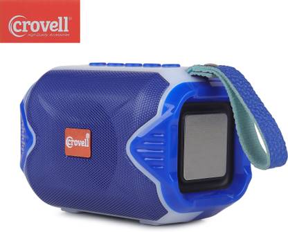 Crovell Bluetooth Portable Stereo Speaker with Rich Bass Sound All Smartphone Device 5 W Bluetooth Home Audio Speaker