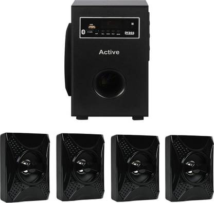 prass Active 4.1 BLK Speaker 65 W Bluetooth Home Theatre