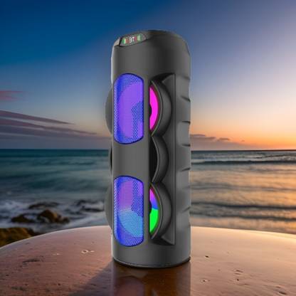 GUGGU TV-106 Wow Bluetooth Speaker Moving Monster pro 40W with Karaoke mic speaker 16 W Bluetooth Home Theatre