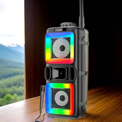 YAROH Pushpa (Bluetooth Speaker with mic) 40W Stereo Sound (Home Theater) LO451 40 W Bluetooth Home Theatre