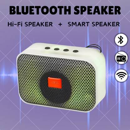 SACRO M412 Bluetooth Speaker With Deep Sound & Unique Style Support USB/FM/SD CardD40 5 W Bluetooth Home Theatre