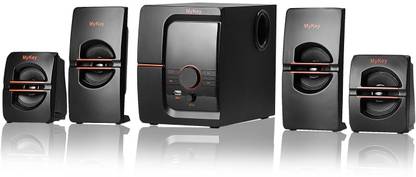 MyKey HT-X10 Home Theater System with High Bass USB AUX FM Remote Control 60 W Bluetooth Home Theatre