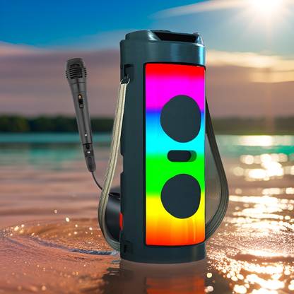 ROAR QC-108 Game Tower Speaker with Upto 6 Hours Battery Bluetooth Speaker 16 W Bluetooth Home Theatre