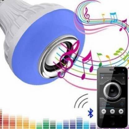 Fome Bluetooth Speaker Music Light Bulb Colorful 10 W Bluetooth Home Theatre