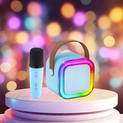 Clairbell Bluetooth Speaker with mic Karaoke, FM Radio, AUX, USB, SD, RGB Light EffectN401 5 W Bluetooth Speaker