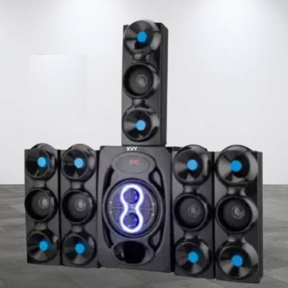 KVY Home Theatre 5.1 9500 W Bluetooth Speaker (Black, 5.1 Channel) 9500 W Bluetooth Home Theatre