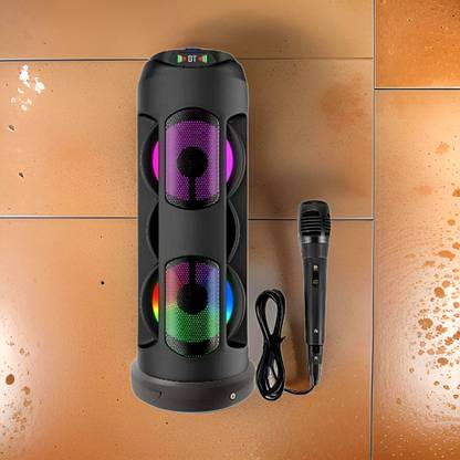 YAROH Wow (Bluetooth Speaker with mic) 40W Stereo Sound (Home Theater) DV487 40 W Bluetooth Home Theatre